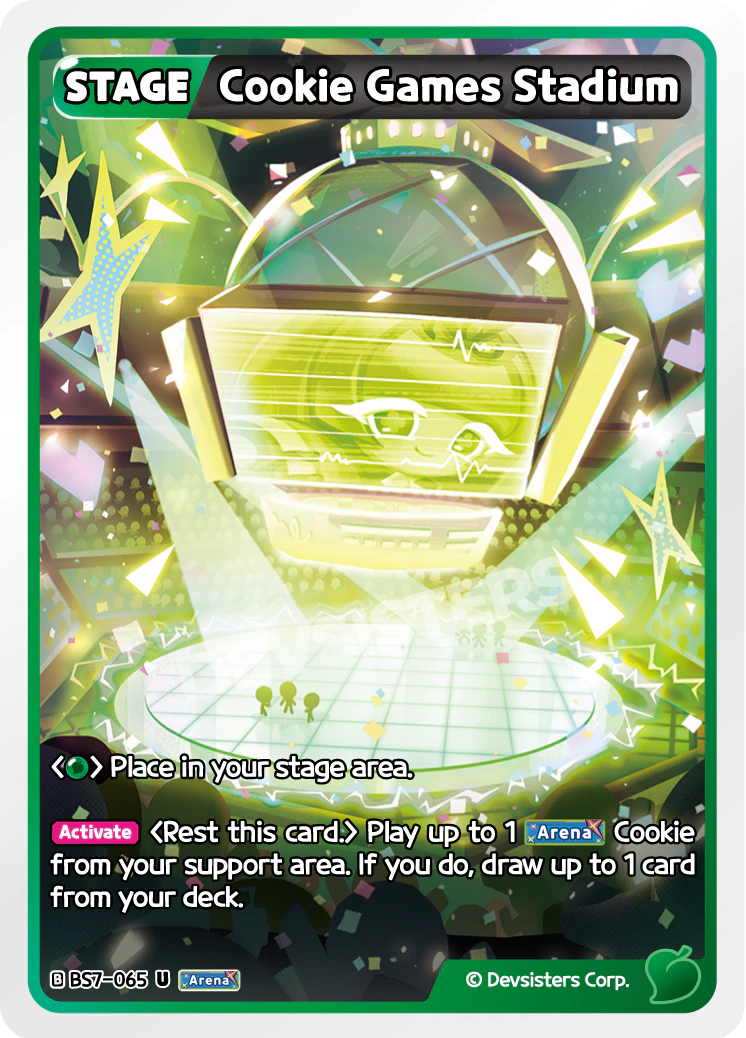 BS7-065 Cookie Games Stadium [U]