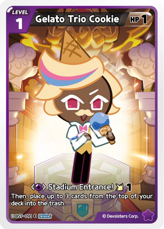 BS7-091 Gelato Trio Cookie [C]