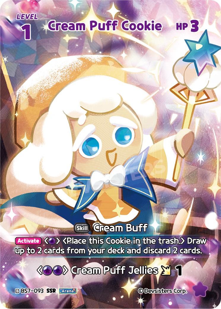 BS7-093 Cream Puff Cookie [SSR]