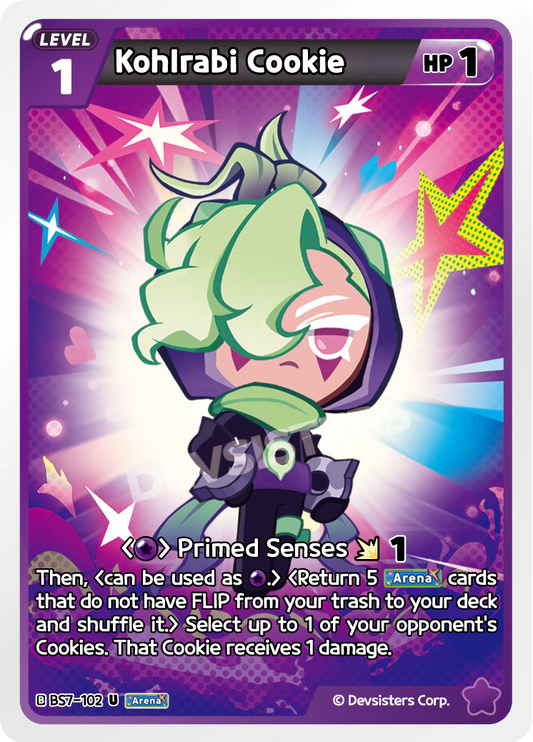 BS7-102 Kohlrabi Cookie [U]