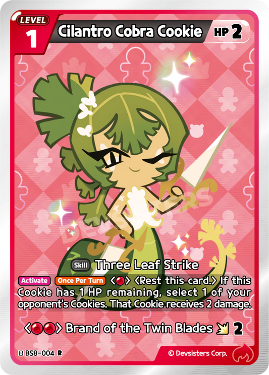 BS8-004 Cilantro Cobra Cookie [R]
