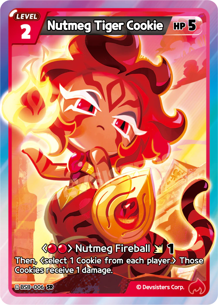 BS8-006 Nutmeg Tiger Cookie [SR]