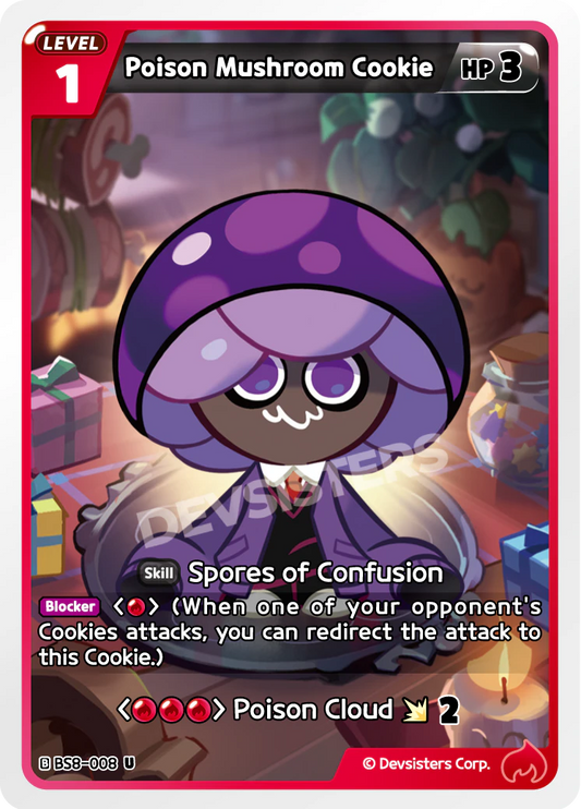 BS8-008 Poison Mushroom Cookie [U]