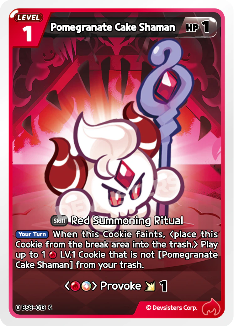 BS8-013 Pomegranate Cake Shaman [C]