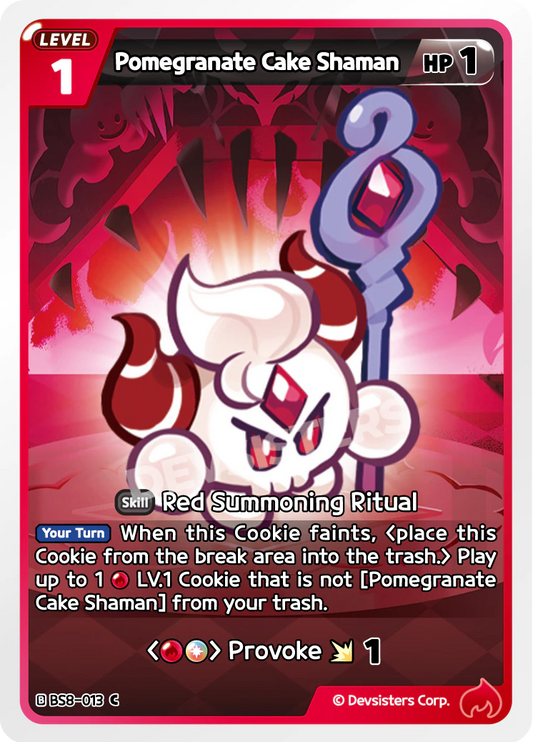 BS8-013 Pomegranate Cake Shaman [C]