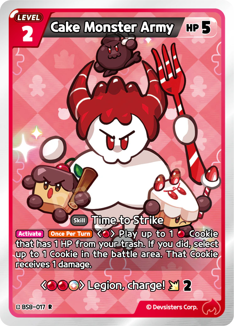 BS8-017 Cake Monster Army [R]
