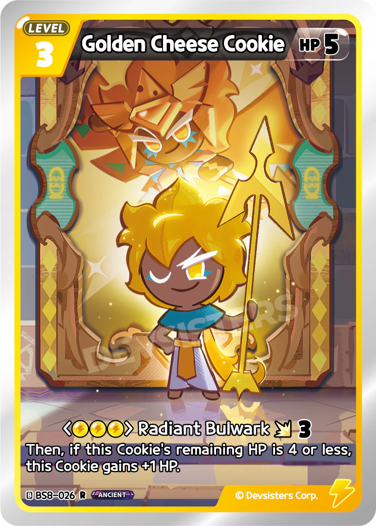 BS8-026 Golden Cheese Cookie [R]