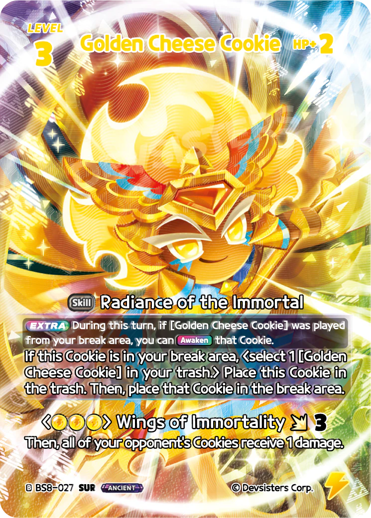 BS8-027 Golden Cheese Cookie [SUR]