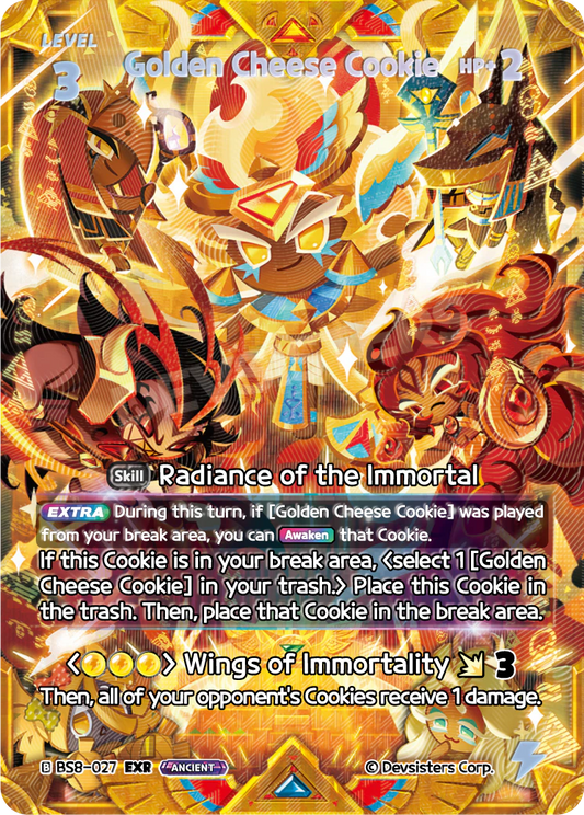 BS8-027 Golden Cheese Cookie [EXR]