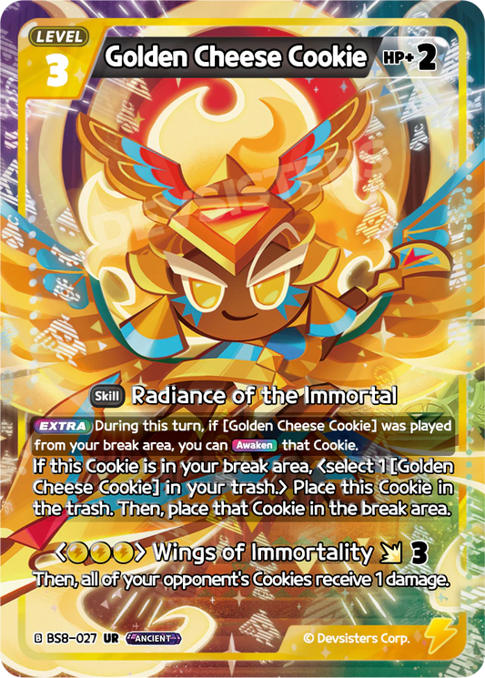 BS8-027 Golden Cheese Cookie [UR]