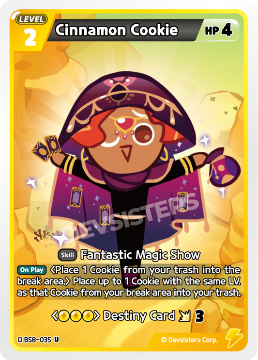 BS8-035 Cinnamon Cookie [U]