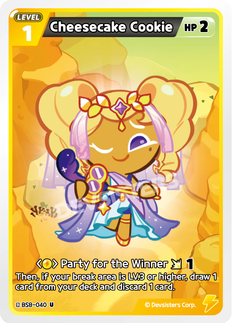 BS8-040 Cheesecake Cookie [U]