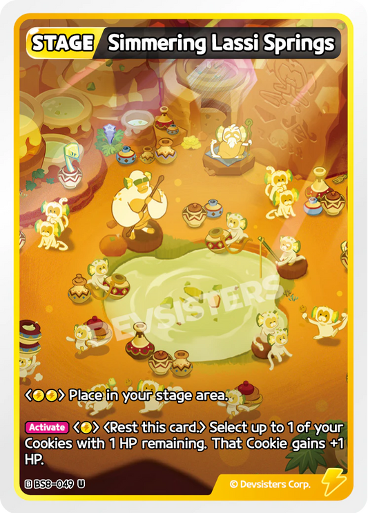 BS8-049 Simmering Lassi Springs [U]