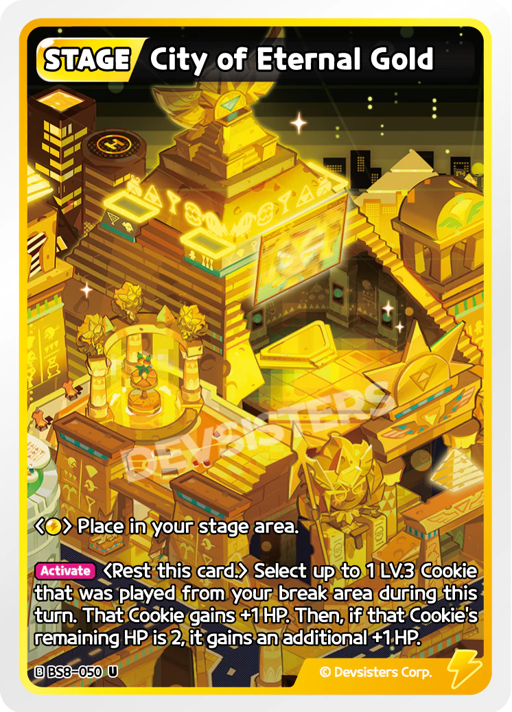 BS8-050 City of Eternal Gold [U]