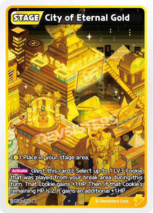 BS8-050 City of Eternal Gold [U]