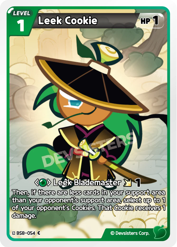 BS8-054 Leek Cookie [C]