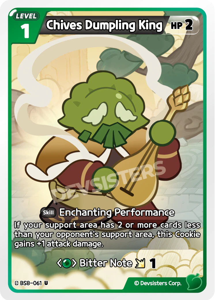 BS8-061 Chives Dumpling King [U]