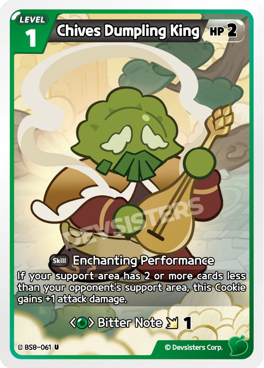 BS8-061 Chives Dumpling King [U]