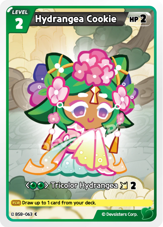 BS8-063 Hydrangea Cookie [C]