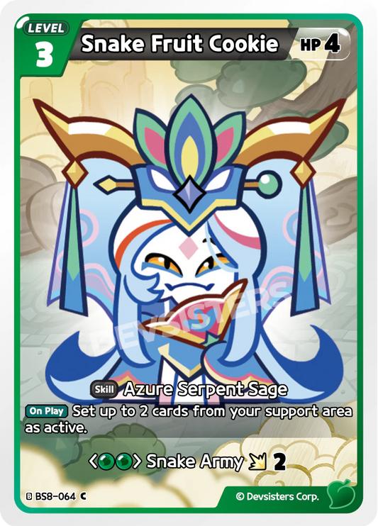 BS8-064 Snake Fruit Cookie [C]