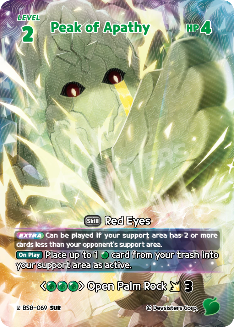 BS8-069 Peak of Apathy [SUR]