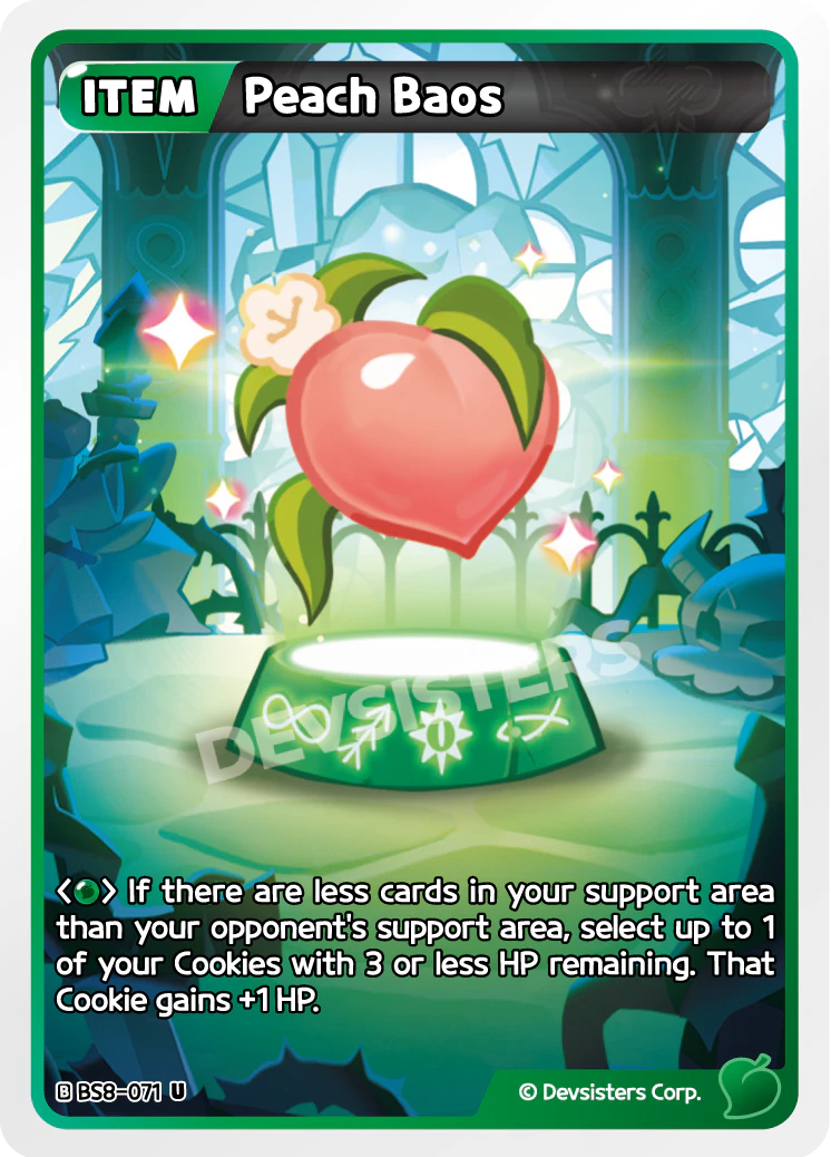 BS8-071 Peach Baos [U]