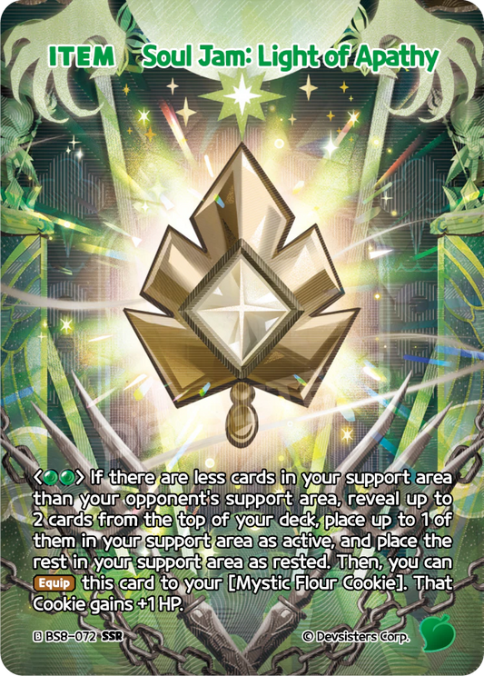 BS8-072 Soul Jam: Light of Apathy [SSR]