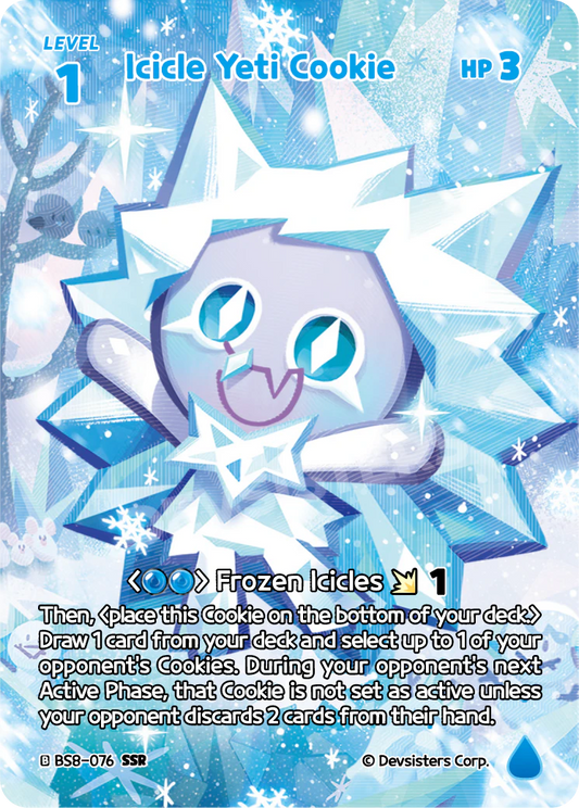 BS8-076 Icicle Yeti Cookie [SSR]