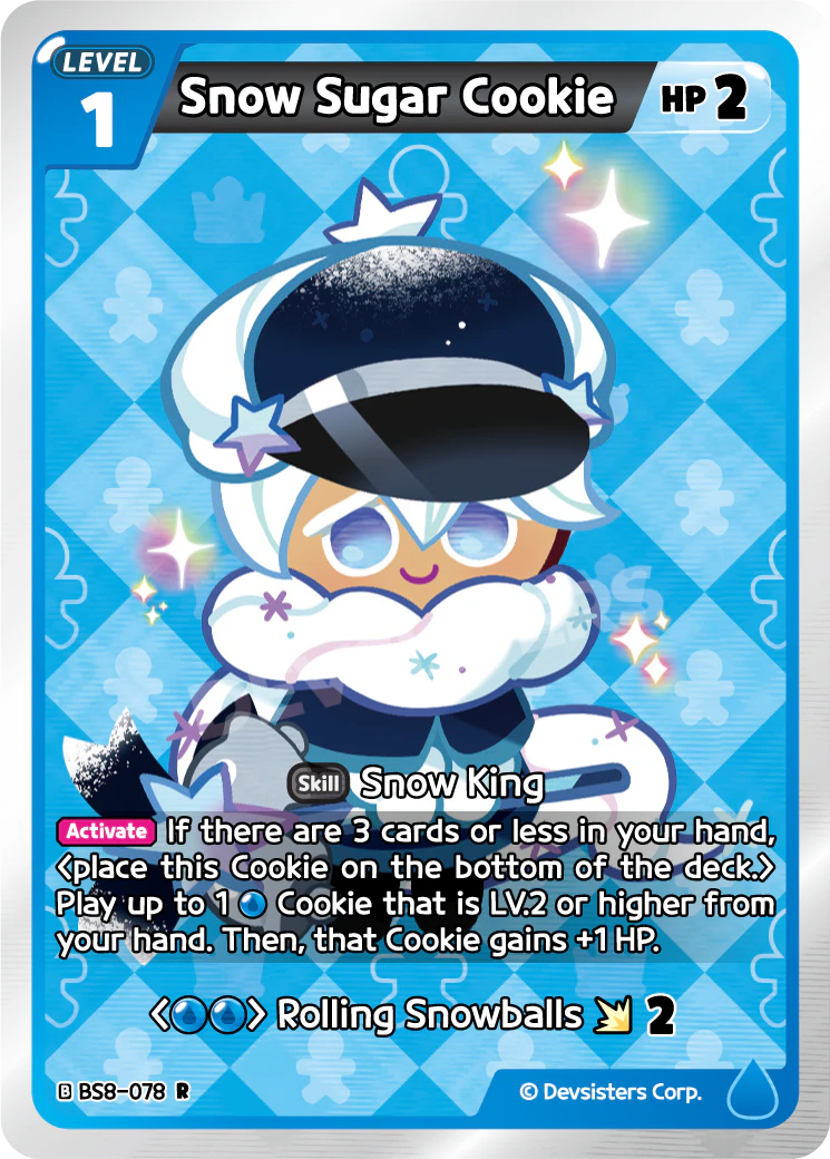 BS8-078 Snow Sugar Cookie [R]