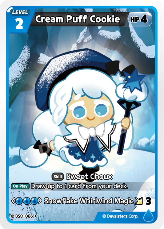BS8-086 Cream Puff Cookie [C]