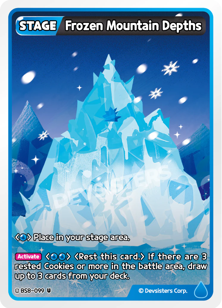 BS8-099 Frozen Moutain Depths [U]