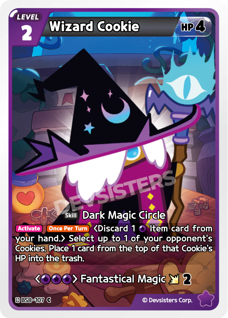 BS8-107 Wizard Cookie [C]