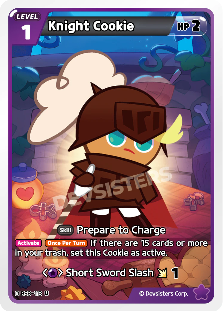 BS8-113 Knight Cookie [U]