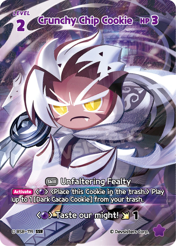 BS8-119 Crunchy Chip Cookie [SSR]