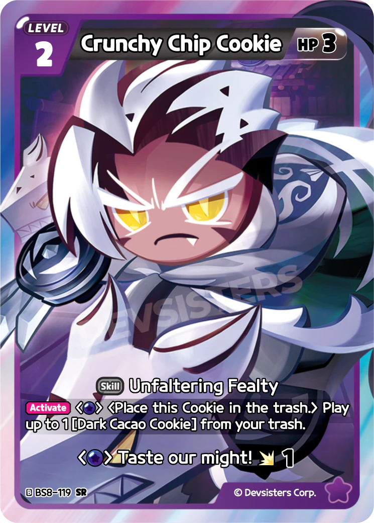 BS8-119 Crunchy Chip Cookie [SR]