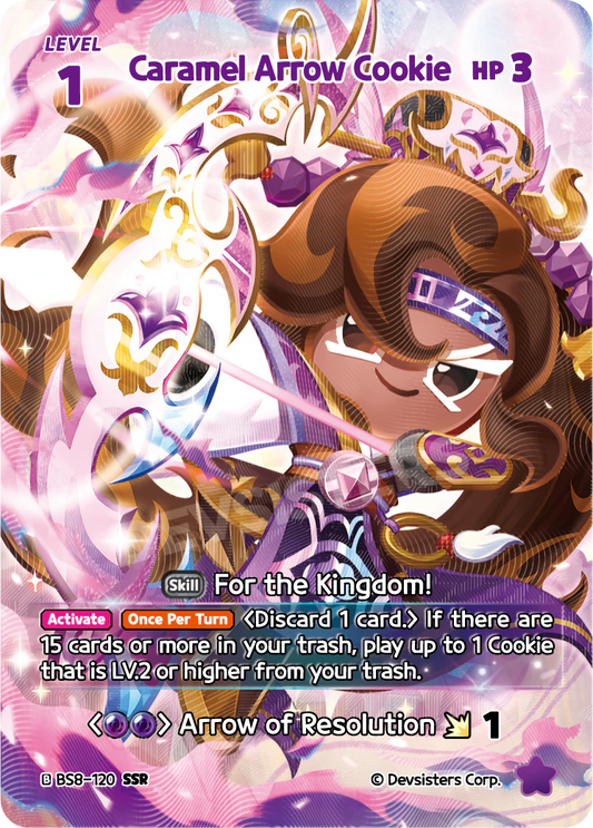 BS8-120 Caramel Arrow Cookie [SSR]
