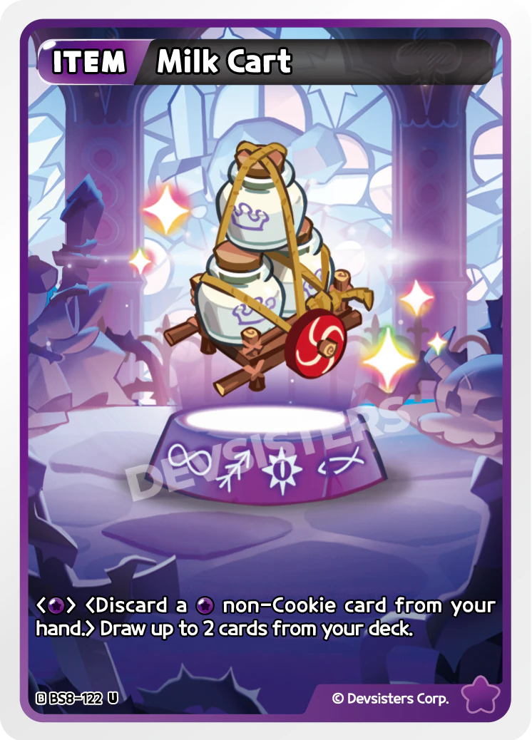 BS8-122 Milk Cart [U]