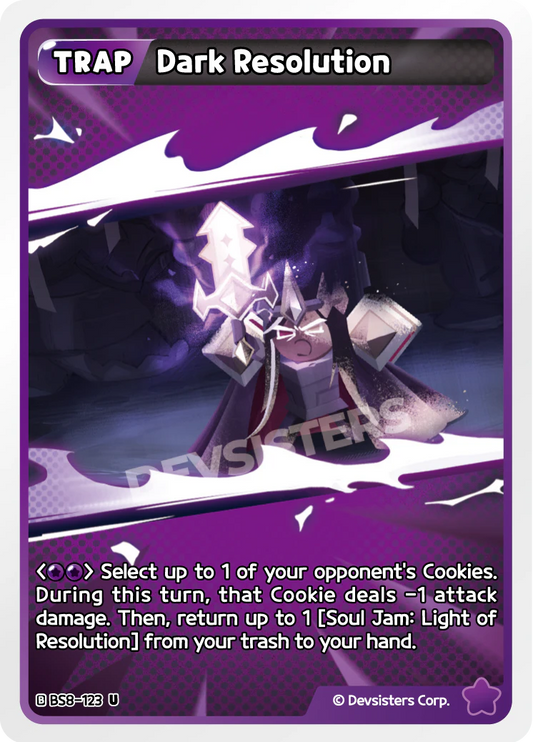 BS8-123 Dark Resolution [U]