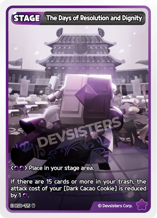 BS8-125 The Days of Resolution and Dignity [U]