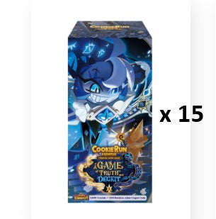 Cookierun Braverse BS9 A Game of Truth and Deceit Sealed Booster Case