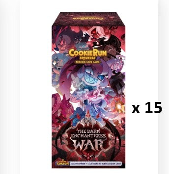 Cookierun Braverse BS11 The Dark Enchantress War Sealed Booster Case