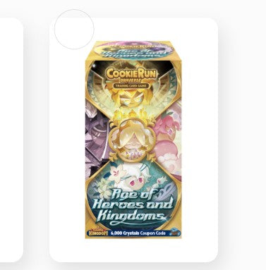 CookieRun Braverse Age of Heroes and Kingdoms Booster Box