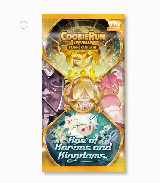 CookeRun Braverse Age of Heroes and Kingdoms Booster Pack