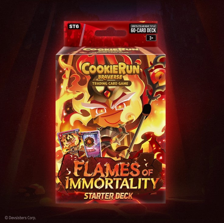 Cookierun Braverse Starter Deck ST6 Flames of Immortality