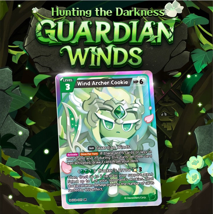 Cookierun Braverse Starter Deck ST8 Guardian Winds