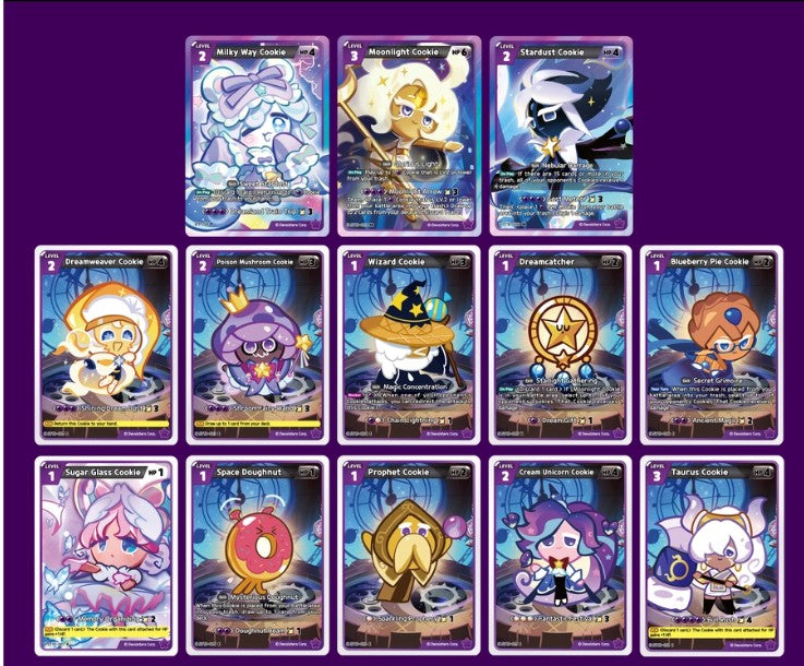 Cookierun Braverse Starter Deck ST10 Glorious Moonlight