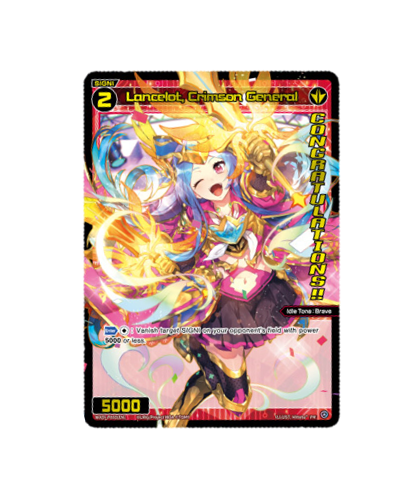 WXDi-P055 Lancelot, Crimson General (June 2022) - Promo Cards