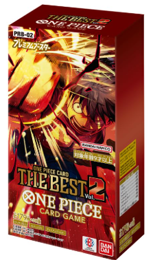 One Piece TCG PRB02 "ONE PIECE CARD THE BEST Vol.2" Jap Booster Box