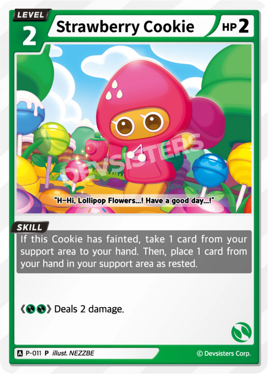 P-011 Strawberry Cookie [P]
