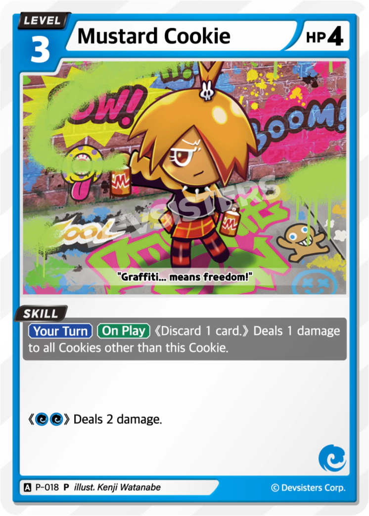 P-018 Mustard Cookie [P]